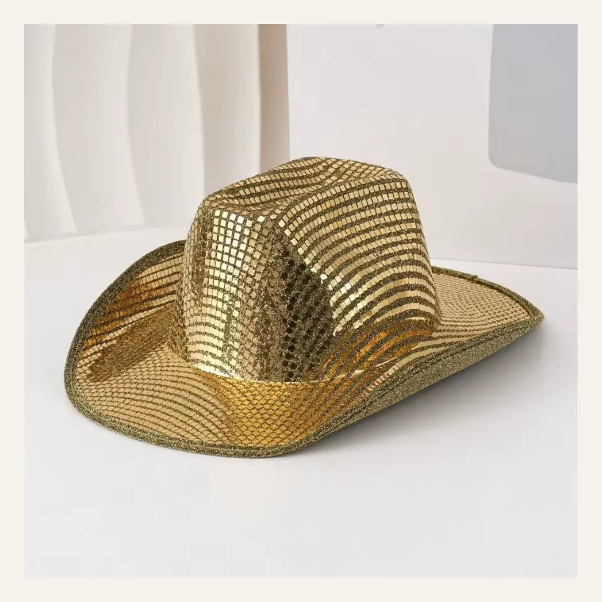 Sequin cowboy hats