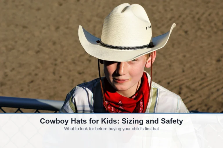 Cowboy Hats for Kids: Sizing, Safety, and Comfort Tips
