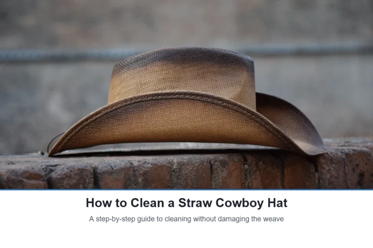 How to Clean a Straw Cowboy Hat: Step-by-Step Guide