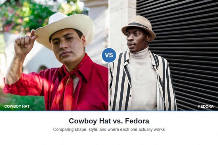 Cowboy Hat vs. Fedora: Which One Should You Wear?